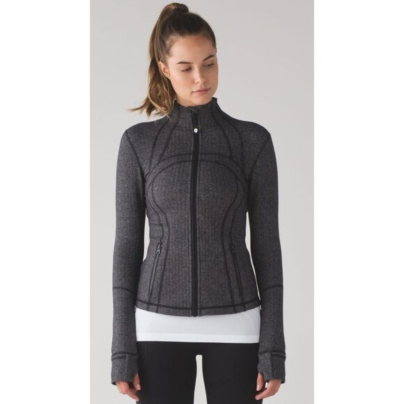 Lululemon Define Jacket
Heathered Herringbone Black  Size 10 - Picture 3 of 11